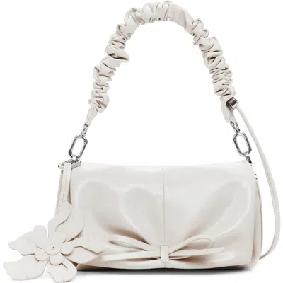 Desigual Faux Leather Crossbody Bag In Sand