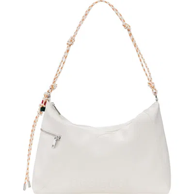 Desigual Faux Leather Shoulder Bag In Brown