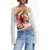 Desigual Fine Knit Sweater In Light Beige