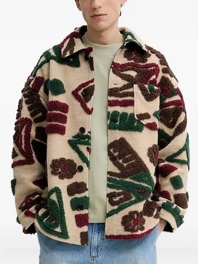 DESIGUAL FLEECE JACKET