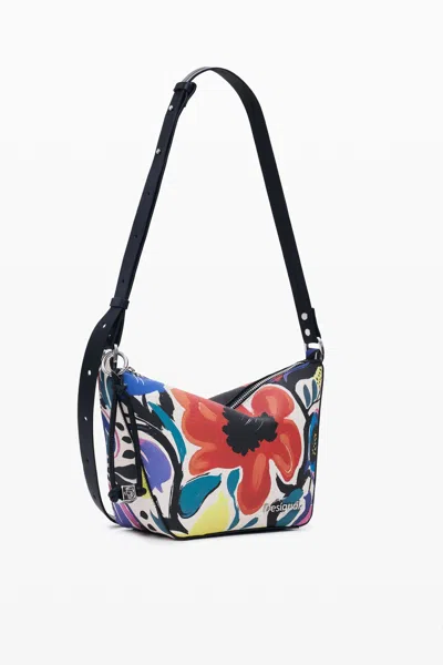 DESIGUAL FLORAL CROSSBODY BAG