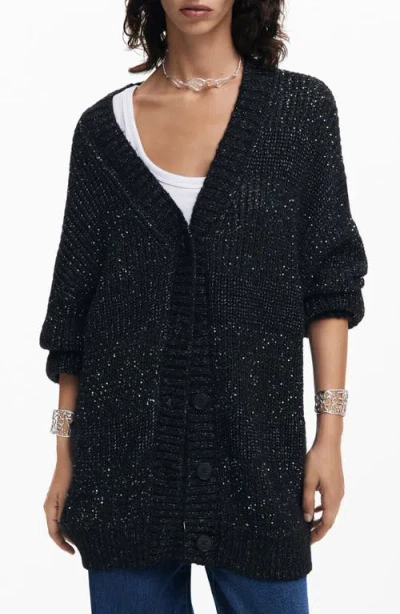 Desigual Fredericton Cardigan In Black