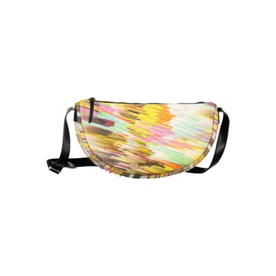 Desigual Giallo Polyester Woman Shoulder Bag In Yellow