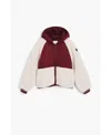 Desigual Girls's Sherpa Jacket With Hood In Neutral