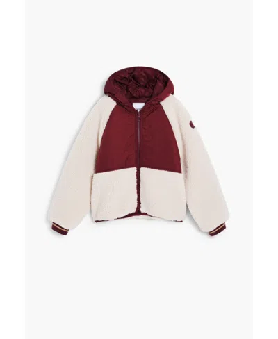 Desigual Kids' Girls's Sherpa Jacket With Hood In Neutral