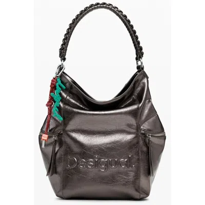 Desigual Gold Polyethylene Women Women's Backpack