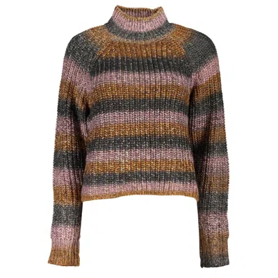 DESIGUAL GRAY FABRIC SWEATER