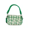 DESIGUAL GREEN POLYETHYLENE HANDBAG