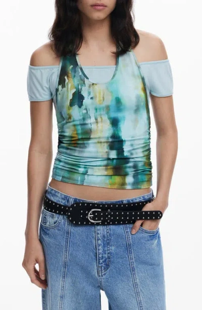 DESIGUAL DESIGUAL HALTER NECK TOP