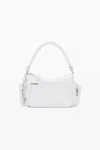 Desigual Faux Leather Convertible Crossbody Bag In White