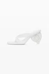 Desigual Heart Heel Sandal In White