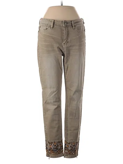 Pre-owned Desigual Jeans In Brown