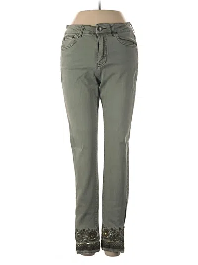 Pre-owned Desigual Jeans In Green