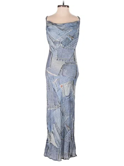 Pre-owned Desigual Jumpsuit In Blue