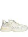 Desigual Lace-up Low-top Sneakers In Neutral