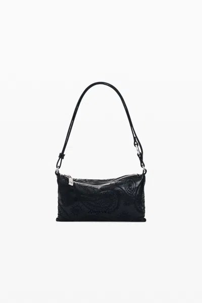Desigual Large Long Wallet In Black