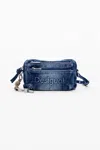 Desigual Large Multi-pocket Wallet In Blue