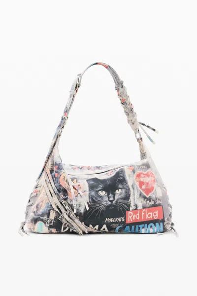 Desigual Large Printed Bag