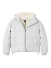 Desigual Layer Puffer Jacket In Neutral