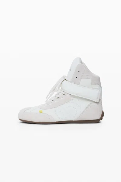 Desigual Leather Sneaker In Neutral