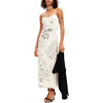 Desigual Women's Combined Midi Dress In Multi