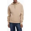 Desigual Logo Hoodie In Brown