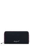 Desigual Long Faux Leather Wallet