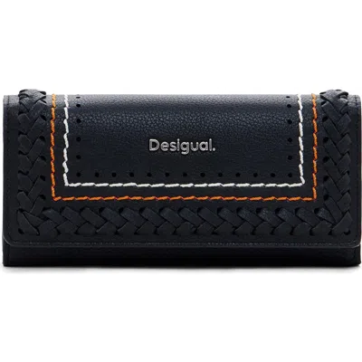 Desigual Long Faux Leather Wallet