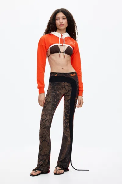 Desigual Long Pants Collab Ottolinger In Multi