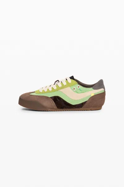 Desigual Low-top Sneakers In Green