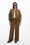 Desigual M. C. Lacroix Bomber Parka In Brown