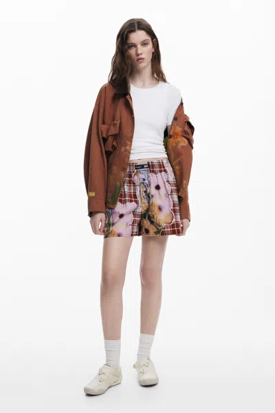 Desigual コリーナ・ストラダのボクサーショーツ In Material Finishes