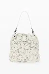 Desigual Medium Backpack Lettering In White