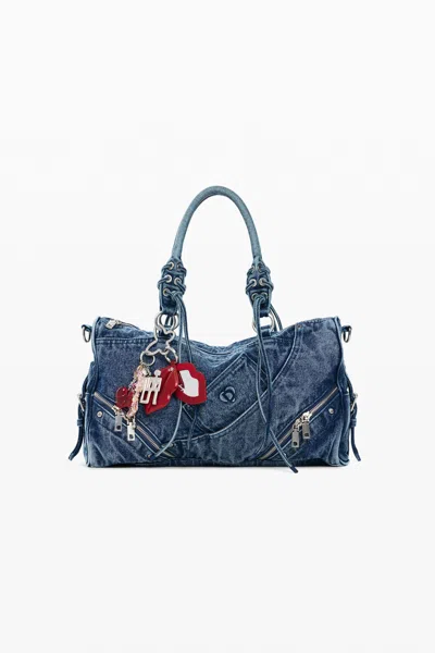 Desigual Medium Bag In Blue