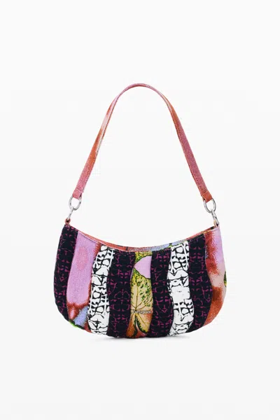 Desigual Medium Bag Designed By M. C. Lacroix In Pink