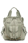Desigual Medium Convertible Backpack In Green