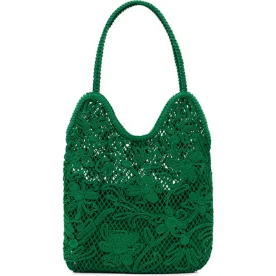 Desigual Medium Crochet & Soutache Shoulder Bag
