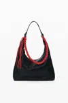 Desigual Medium Embossed Bag In Black