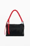 Desigual Medium Embossed Bag In Black