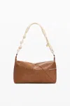 Desigual Medium Embroidered Bag In Brown