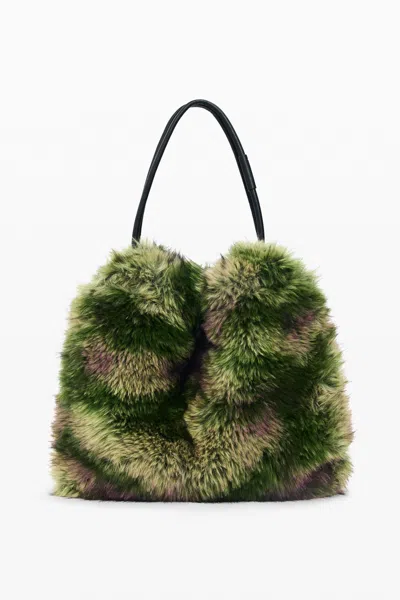 Desigual Medium Hair Camouflage Bag M. C. Lacroix In Green