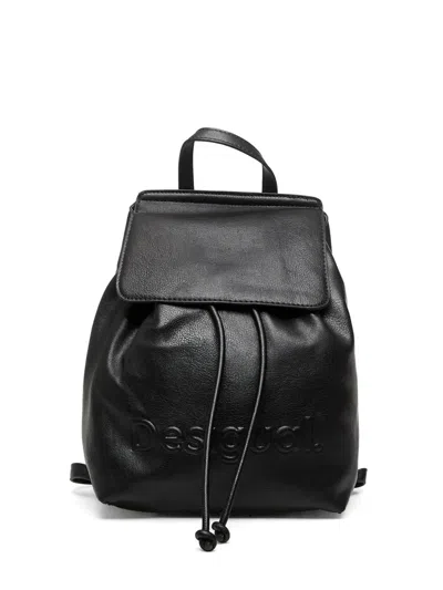 Desigual Medium Logo-embossed Backpack In Pattern