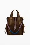 Desigual Medium Multiposition Backpack In Brown