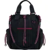 Desigual Medium Nylon Backpack In Black