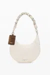 Desigual Medium Oval Bag With Embossing In White