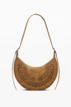 Desigual Medium Perforated Bag In Brown