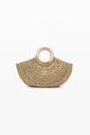 Desigual Medium Raffia Hoop Bag In Material Finishes
