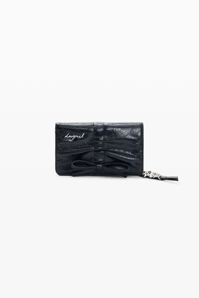 Desigual Medium Wallet In Black
