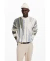 Desigual Arty Print Sweater In White