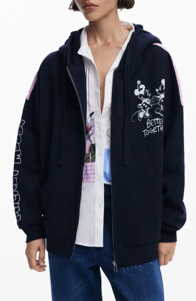 DESIGUAL DESIGUAL MICKEY MOUSE™ FULL-ZIP HOODIE